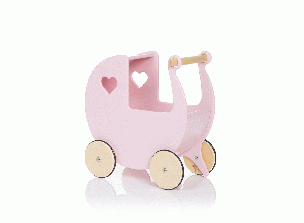 Moover Classic - Traditioneller Kinderwagen - rosa - Light Pink
