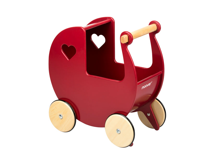 Moover Classic - Puppenwagen - Solid Rot