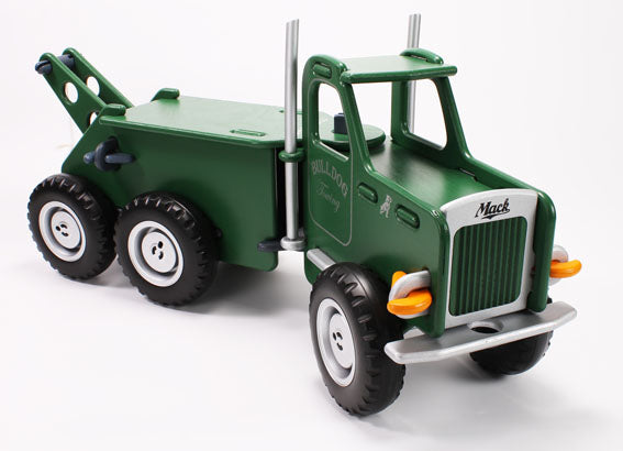 Mack Truck grün - Kinder Rutschfahrzeug