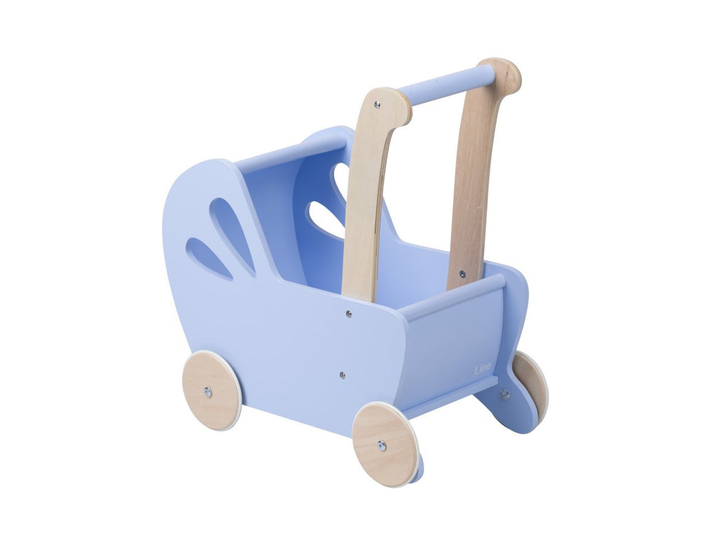 Moover Essential - Traditional Dolls Stroller (Pram) - Light Blue
